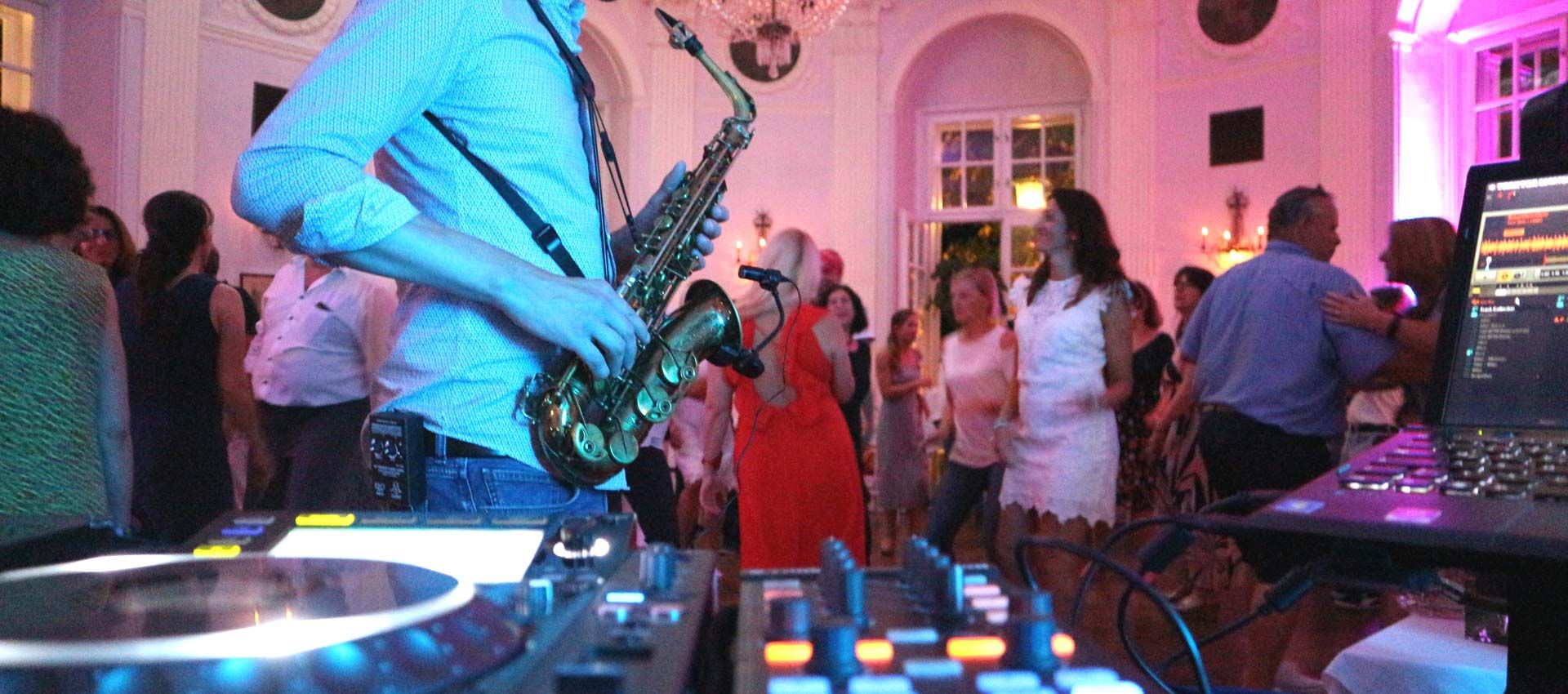 DJ Saxophon Party Lusthaus Prater Wien