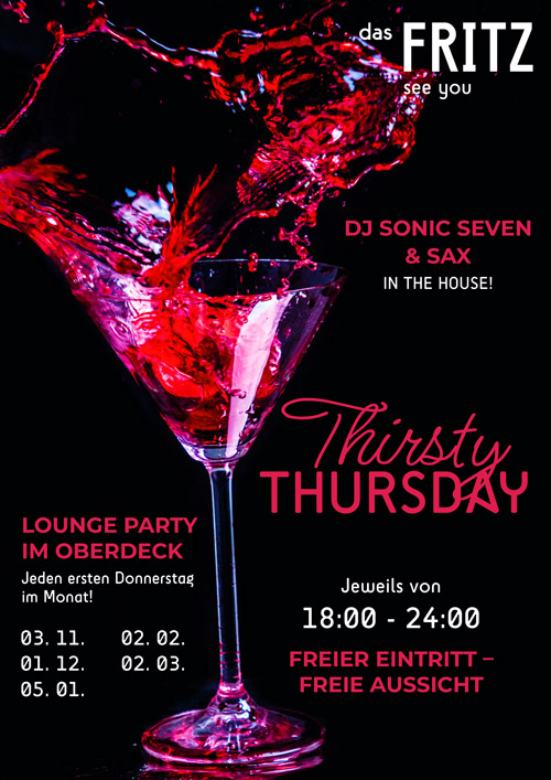 Thirty Thursday Flyer @ das FRITZ
