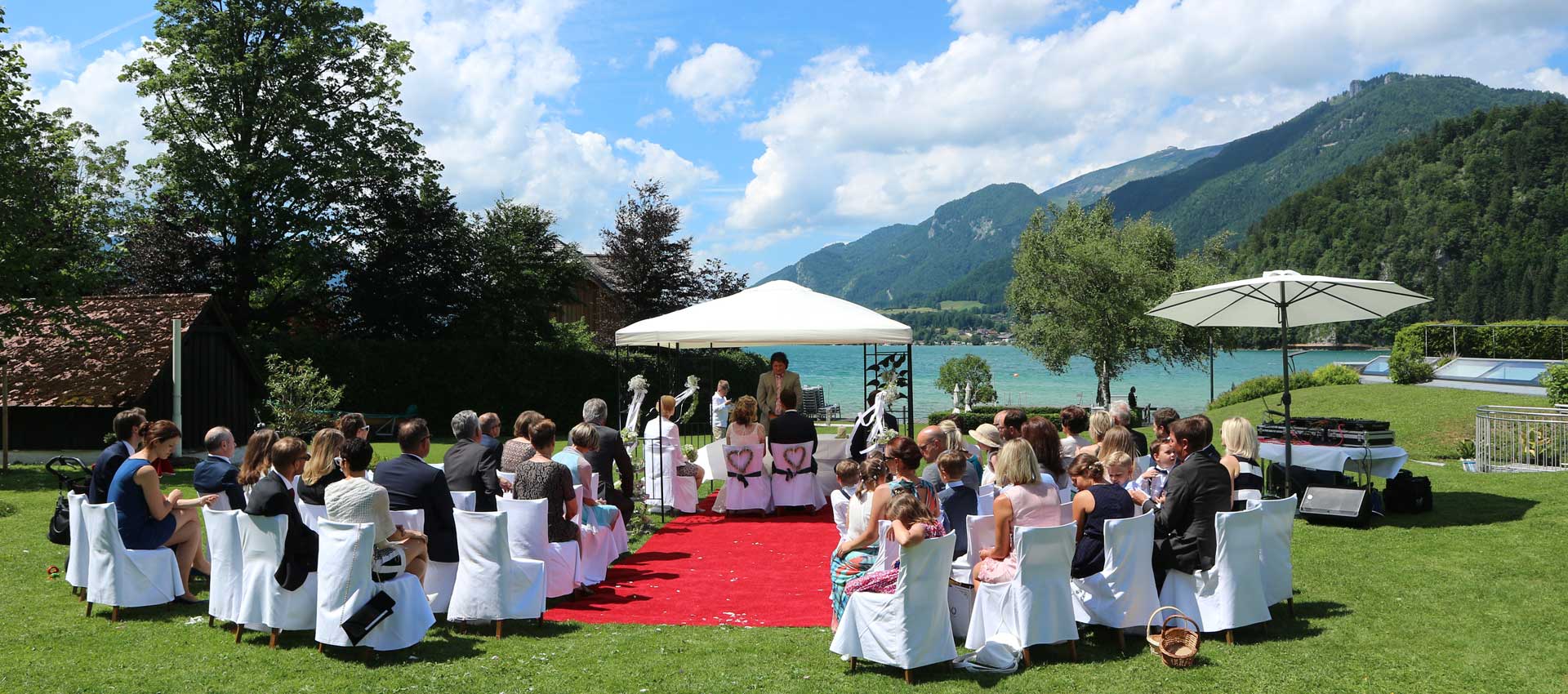 Hochzeit am Wolfgangsee Salzburg